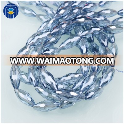 A22 PuJiang Wholesale Glass Bead Long Oval Shape Beads For Jewelry Making