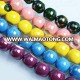 Beautiful 16mm 20mm Porcelain Beads Wholesale Big Hole Beads